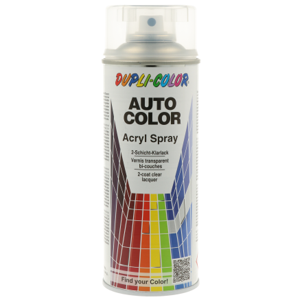 AUTO COLOR SPRAY 2-COAT CLEAR LACQUER